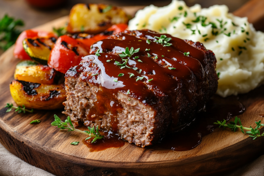 BBQ meatloaf