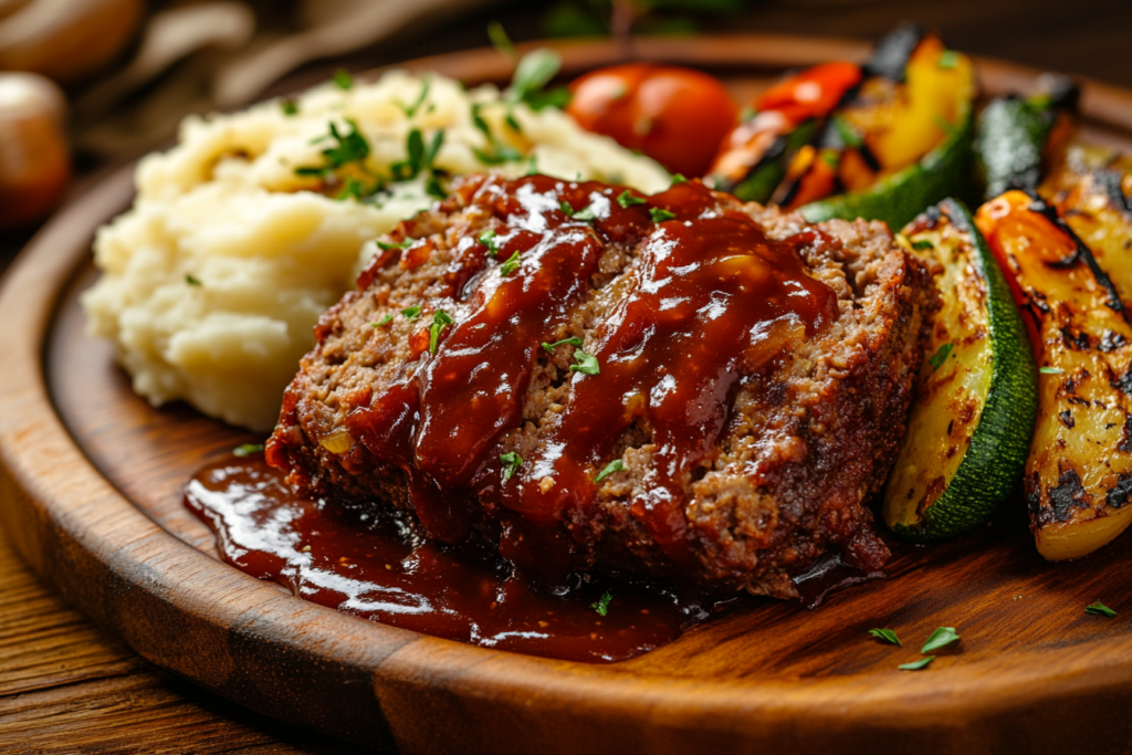 BBQ meatloaf