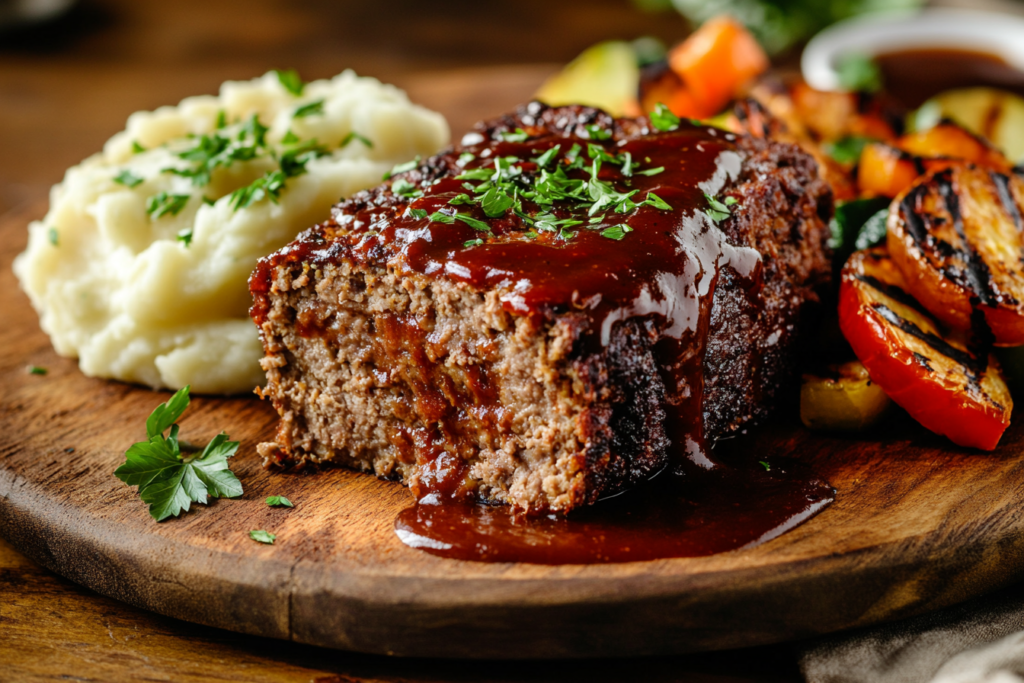 BBQ meatloaf