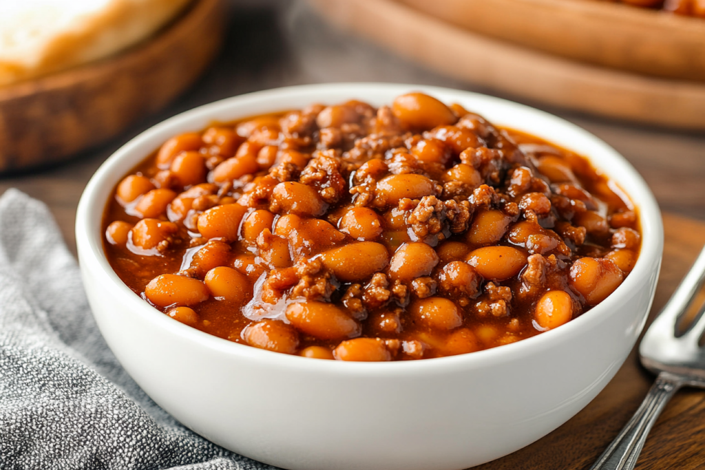 Baked Beans with Ground Beef