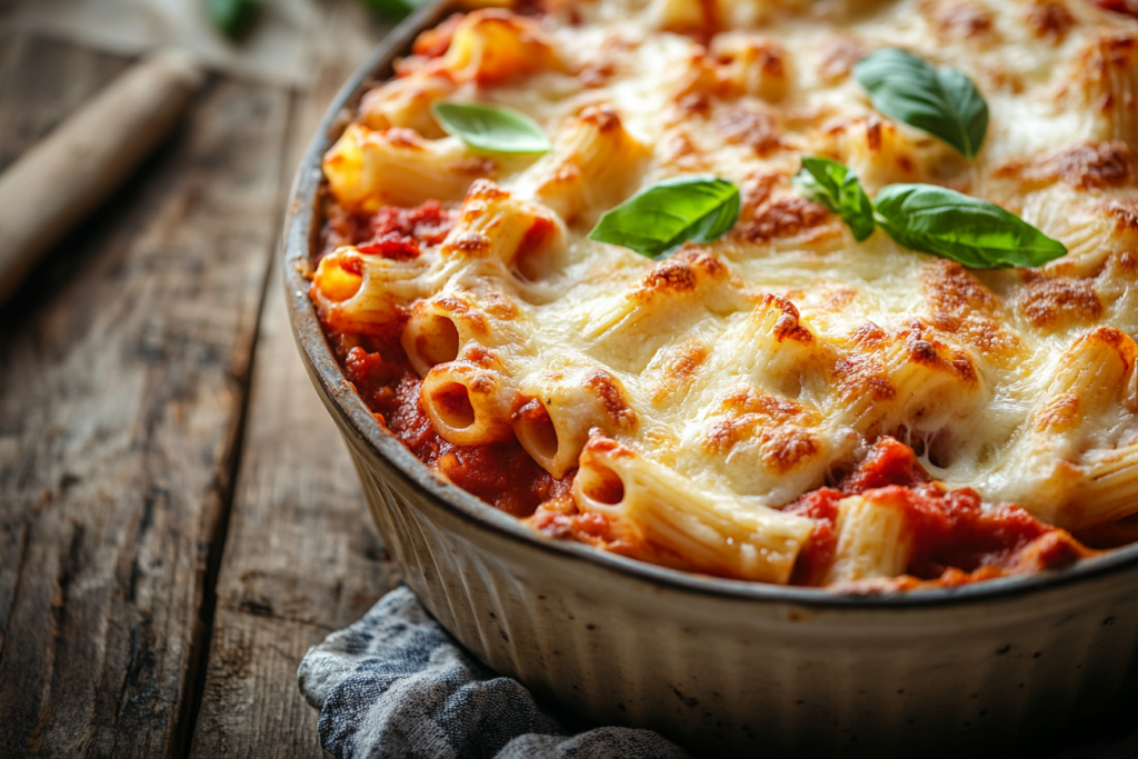 Baked Ziti Recipe No Meat