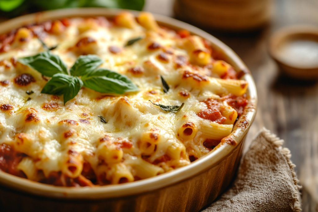 Baked Ziti Recipe No Meat