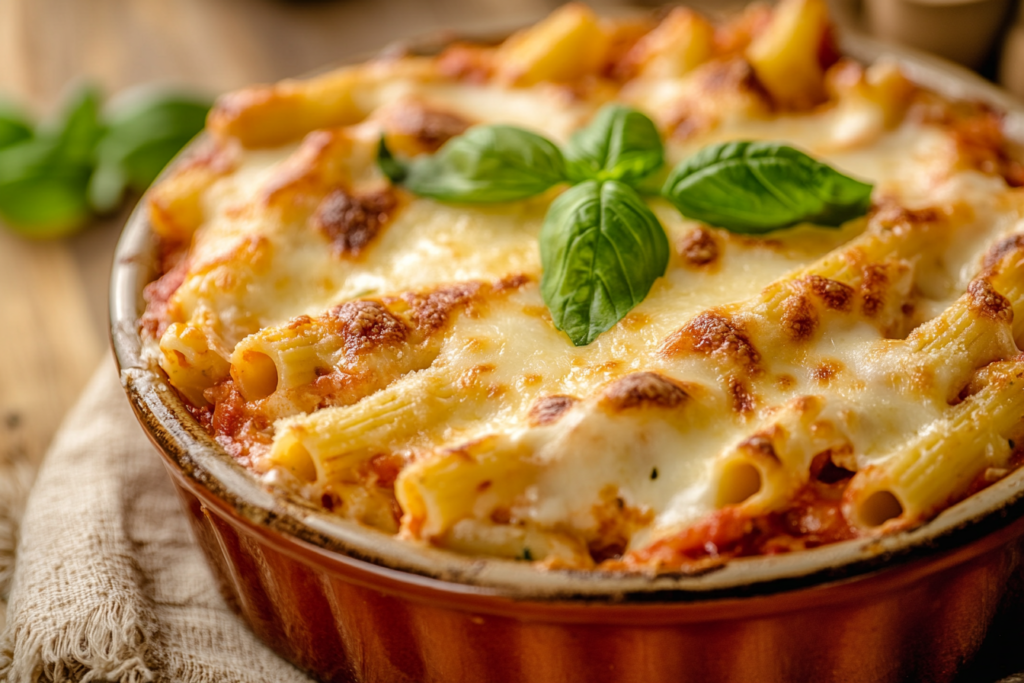 Baked Ziti Recipe No Meat