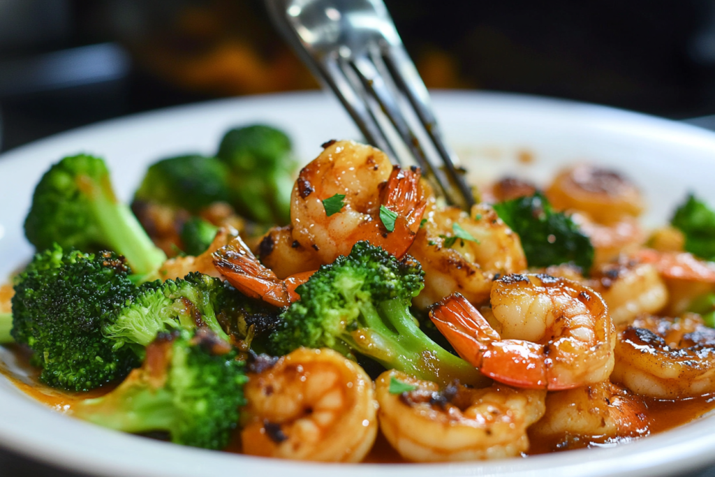 Shrimp and Broccoli