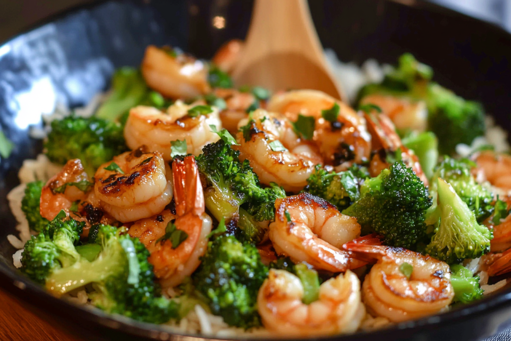 Shrimp and Broccoli