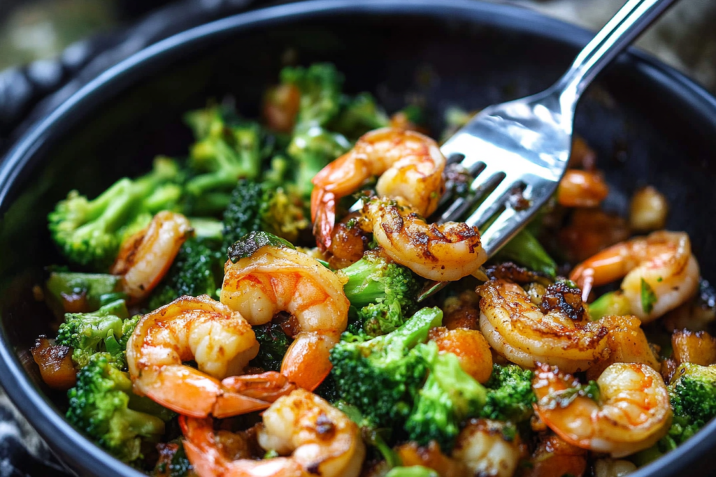 Shrimp and Broccoli