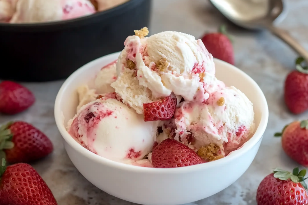 Strawberry Cheesecake Ice Cream