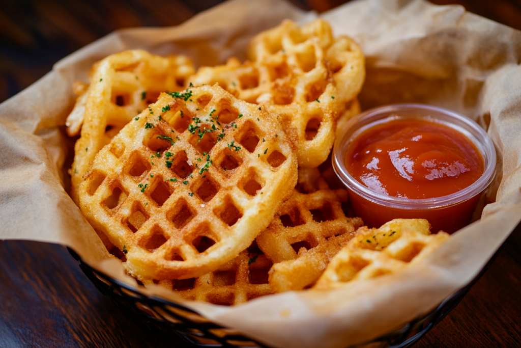 chick fil a waffle fries