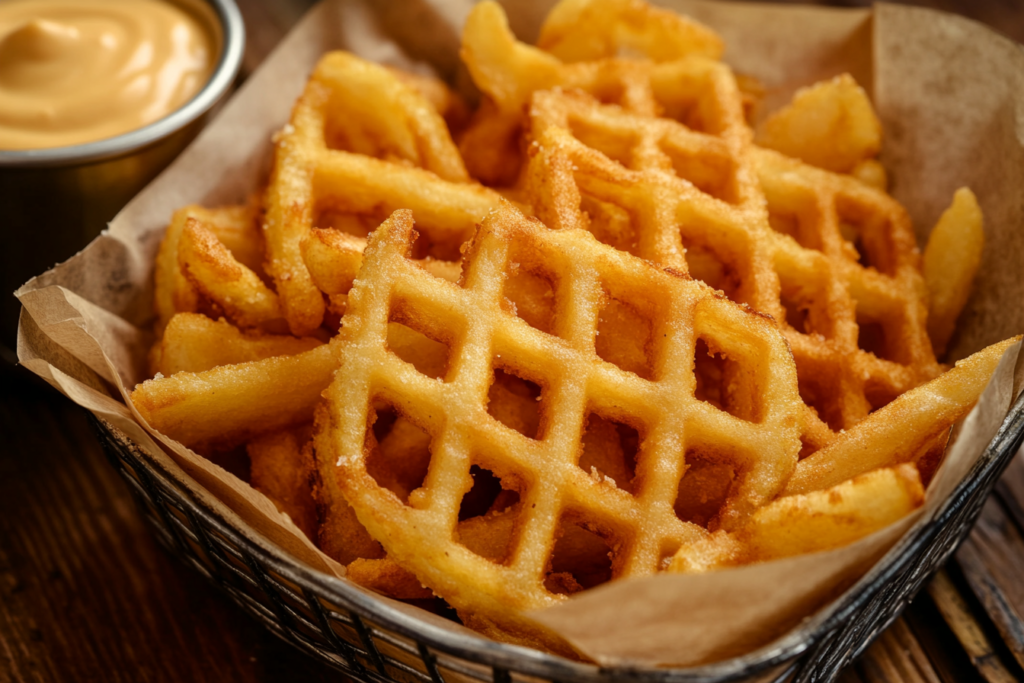 chick fil a waffle fries