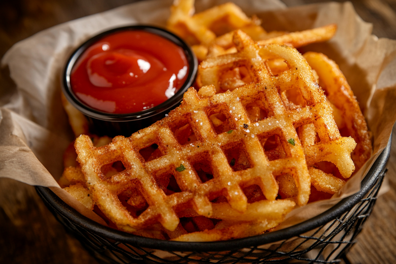 chick fil a waffle fries