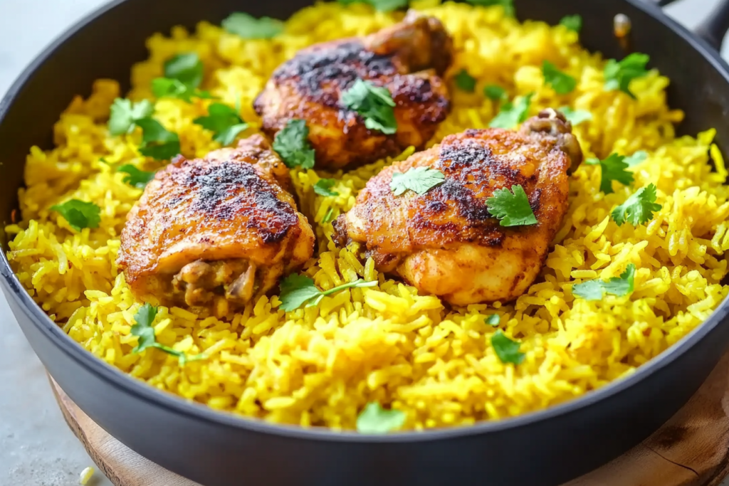 Chicken and Yellow Rice