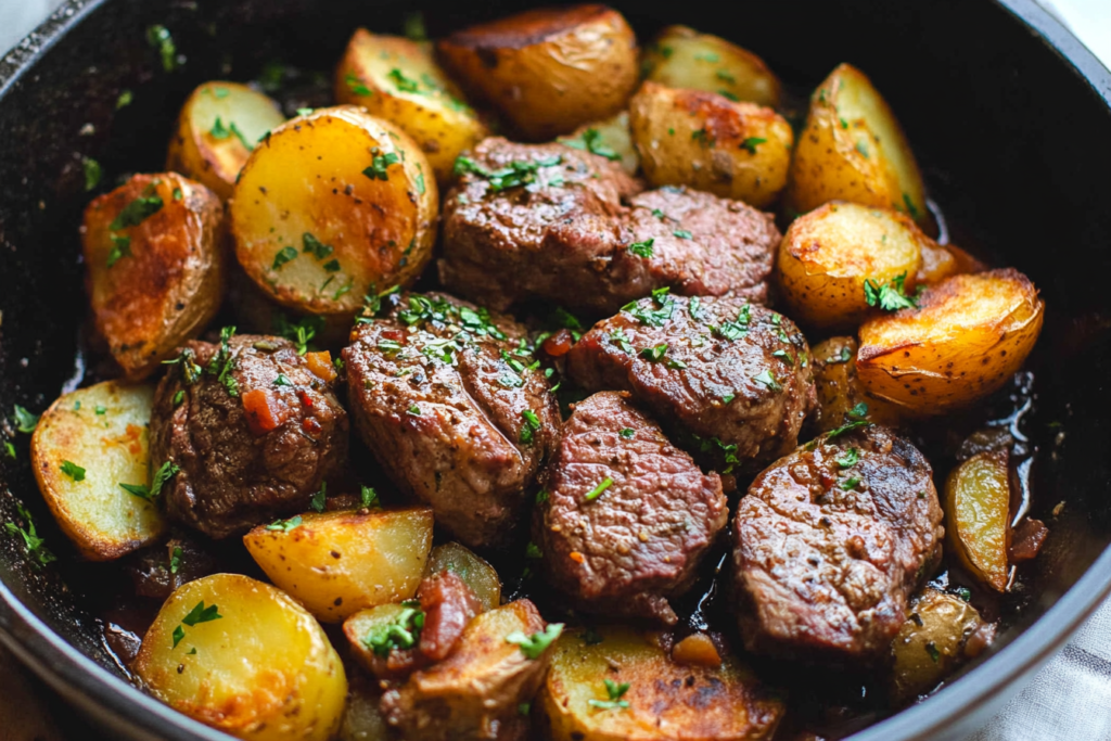 Steak and Potatoes