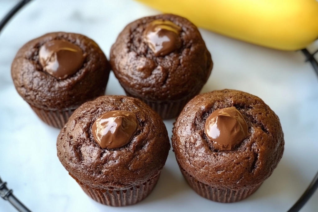 chocolate protein muffins