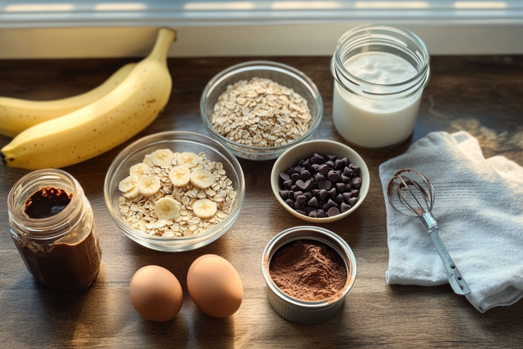 chocolate protein muffins